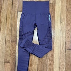 Gymshark Energy Seamless High Waist Leggings - Purple Wash
